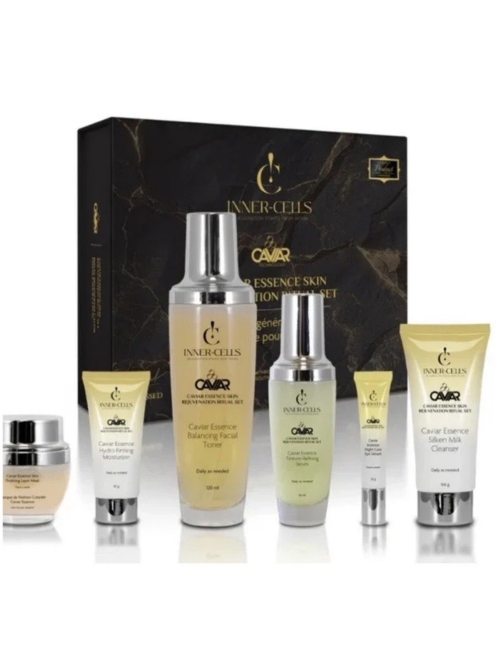 SALE! INNER Cells Caviar Essence Skincare Complete Collection Anti Aging NEW!!!